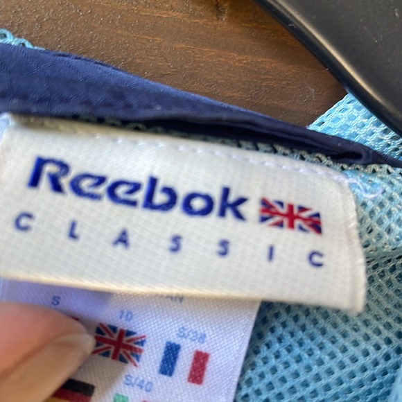 Rare Reebok classic track jacket light blue and navy. Union Jack Reebok. - Picture 5 of 10